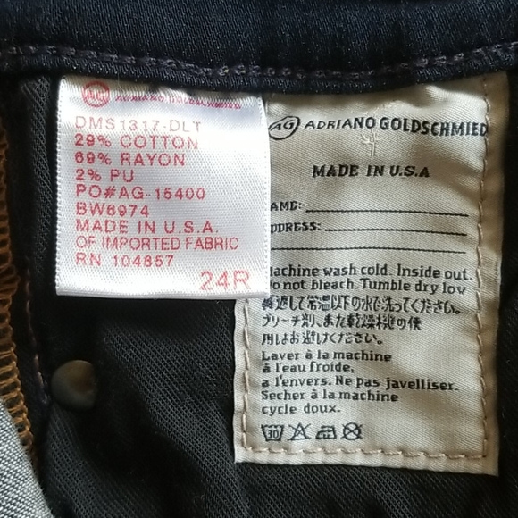 NWOT AG Adriano Goldshmied - The Ballad Slim Boot - Picture 7 of 10